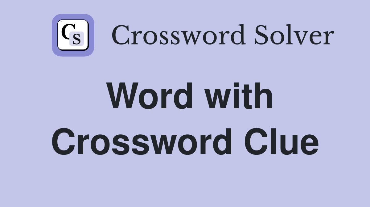 Word with grey or blonde Crossword Clue Answers Crossword Solver
